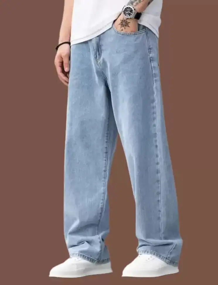 Jeancherry Jogger Fit Men Light Blue Jeans